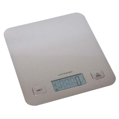 GASTRONOMA 18310015 escabeaux de cuisine Acier inoxydable Comptoir Rectangle Balance de ménage électronique
