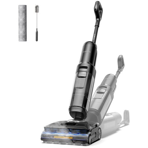 Tineco CQ42336 aspirateur balai et balai électrique Aspirateur traineau Batterie Sec&humide Sans sac Noir