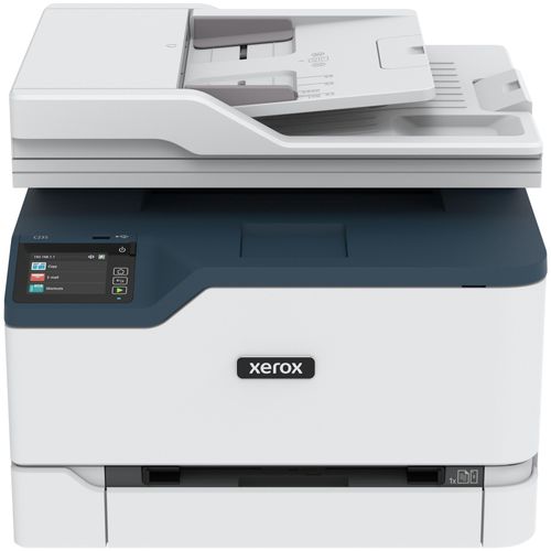 Xerox C235 copie/impression/numérisation/télécopie sans fil A4, 22 ppm, PS3 PCL5e/6, chargeur automatique de documents, 2 magasins, total 251 feuilles
