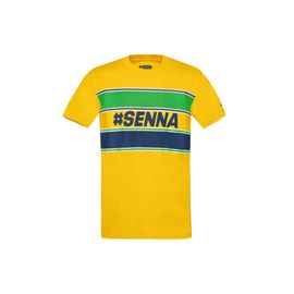 T-Shirt - Jaune, Ayrton Senna Hashtag, Formule 1