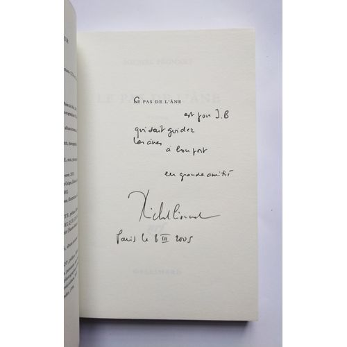 Michel Séonnet Le Pas De L'Âne Avec Un Envoi Autographe Signé 2005 Nrf Gallimard
