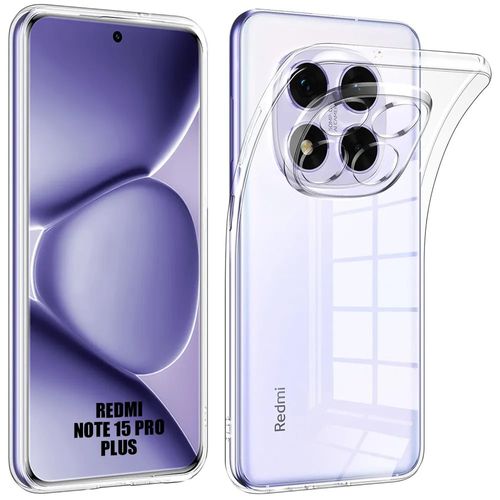 Coque pour Xiaomi Redmi Note 15 Pro Plus 5G - Silicone Transparent Antichoc Anti-Rayures Slim Léger - E.F.Connection