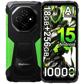 Blackview FORT 1 (6.56'' - NFC - 256 Go, 6 Go de RAM - 10000mAh) Vert