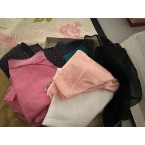 7 Foulards De Poche Femme