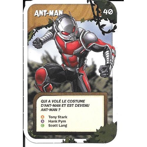 Carte Marvel Explore L'Univers Marvel Avec Groot Leclerc 2024 N°40 Ant-Man