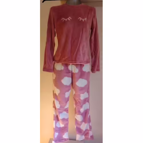 Ensemble Pyjama Femme En Flanelle. T. M