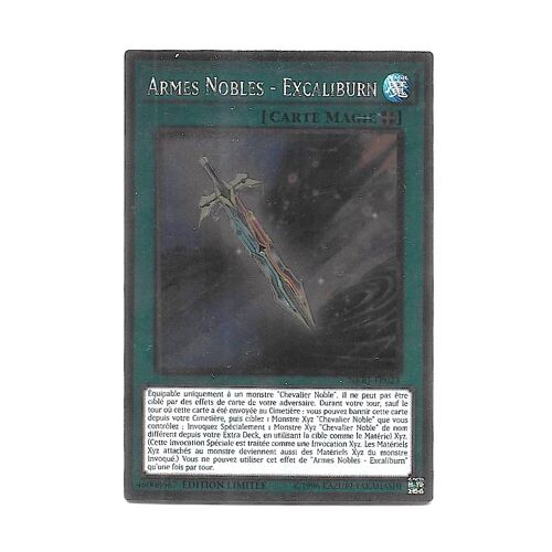 Yu Gi Oh Armes Nobles Excaliburn Nkrt-Fr023