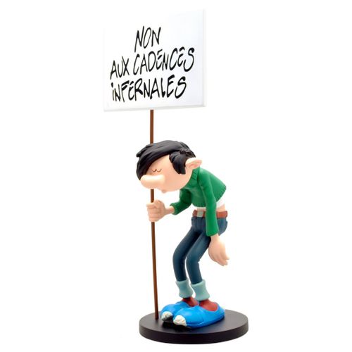 Figurine Gaston "Non Aux Cadences Infernales