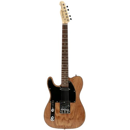 Fazley Ftl218lh-Nt Natural Guitare Électrique Pour Gaucher