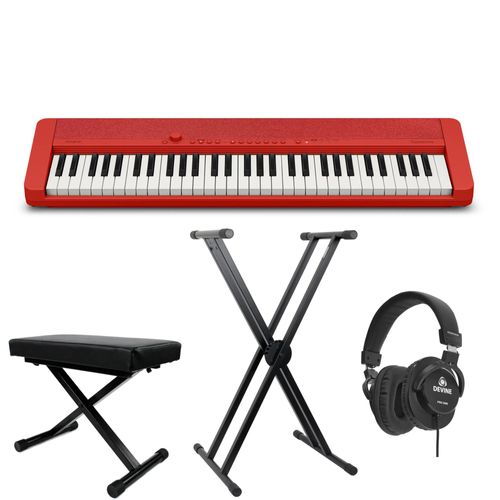 Casio Ct-S1 Rd Casiotone Pack Débutant Clavier Haut De Gamme