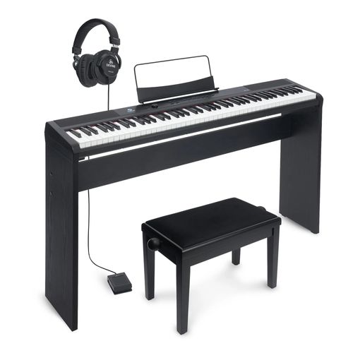 Fazley Fsp-200-Bk Set Débutant Piano Numérique