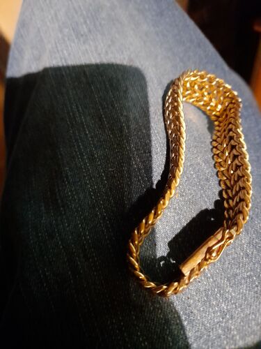 Bracelet Femme Plaque Or