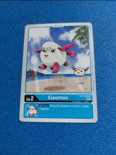 Xiaomon Ex2 002 Carte Card Digimon Game