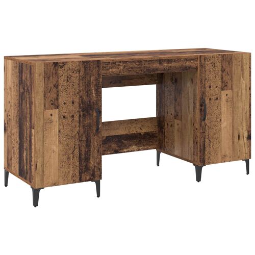 vidaXL Bureau Bois ancien 140 x 50 x 75 cm Bois d'ingénierie