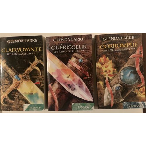 Les Îles Glorieuses - Glenda Lake - Trilogie - Chez  France Loisirs - Science- Fiction - Fantasy - 