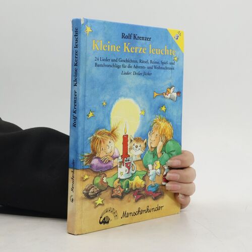 Kleine Kerze Leuchte. Buch.