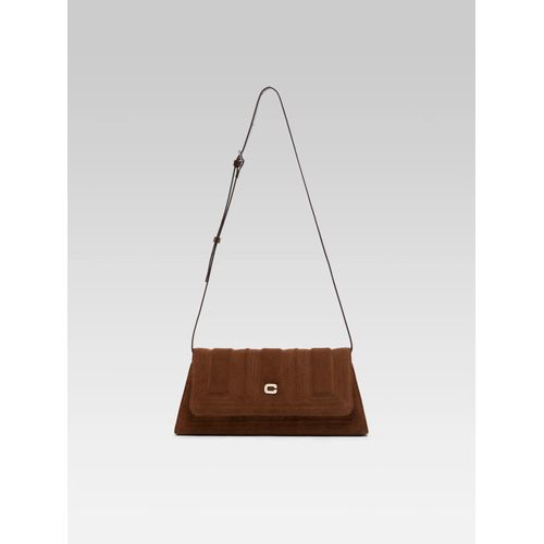 Carel Paris Sacs À Main Place De La Madeleine Cuir Marron