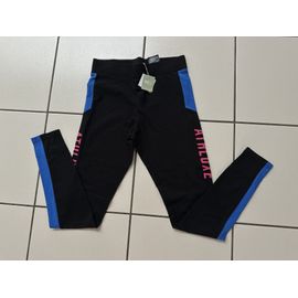 Legging Noir Avec Bande Bleu Femme Neuf Taille 36 Only
