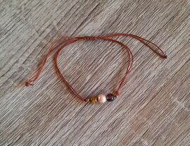 Bracelet Marron Réglable