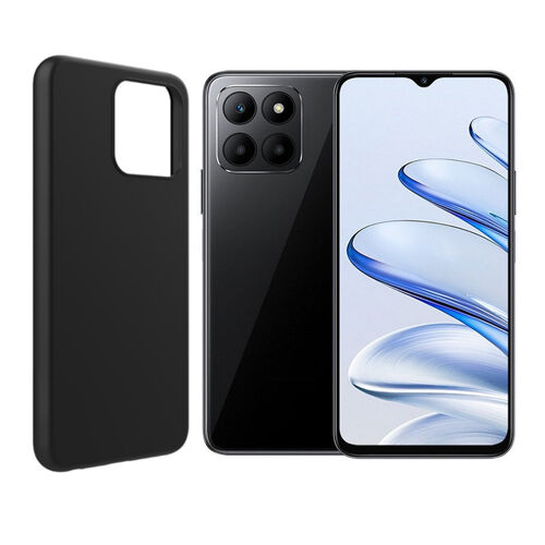 Coque de protection Noir souple silicone pour Honor 70 Lite 5G 6.5"" RBN-NX1 - Visiodirect -