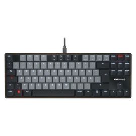 CHERRY KC 500 MX LP - Clavier - 80% - TKL - rétro-éclairé - USB - QWERTZ - Allemand - commutateur : CHERRY MX Low Profile 2.0 Ivory - noir