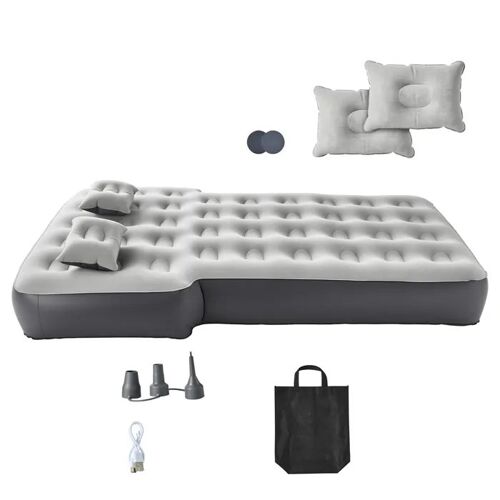 Matelas Gonflable pour Voiture-Duoku-Lit Gonflable Camping Épais et Floqué-Matelas de Couchage Voyage Portable et Durable