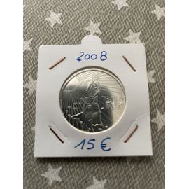 Pièce 15€ Argent 2008
