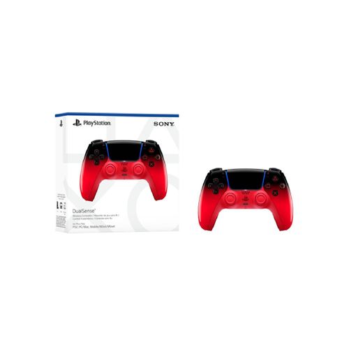 Sony DualSense Rouge Bluetooth/USB Manette de jeu Analogique/Numérique Android, MAC, PC, PlayStation 5, iOS