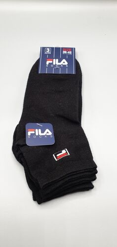 Chaussettes Pack De 3 Noir Homme Fila Taille 39/42