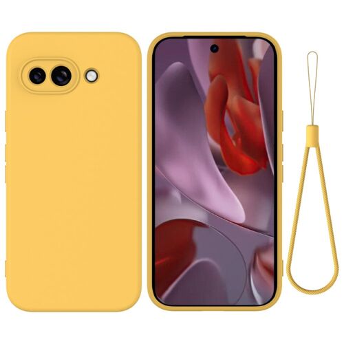 Coque Google Pixel 9A Silicone à Lanière