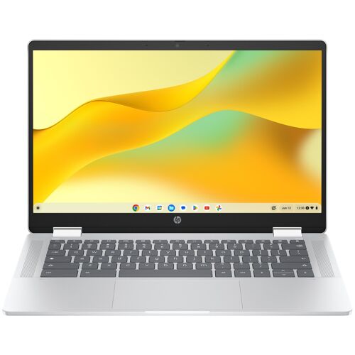 HP Chromebook x360 14b-cd0005nf Intel N N200 14" Écran tactile Full HD 8 Go LPDDR5-SDRAM 128 Go eUFS Wi-Fi 6 (802.11ax) ChromeOS Argent