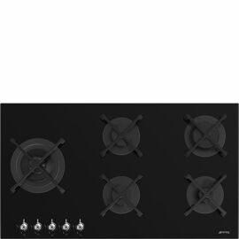 Smeg Classic PV395LN plaque Noir Intégré 90 cm Gaz 5 zones