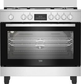 Beko BGM11226EX Cuisinière Electrique Gaz Acier inoxydable