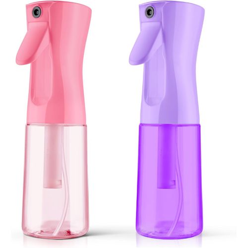 Pack de 2 vaporisateurs brume ultra-fine 200 ml Rose / Violet