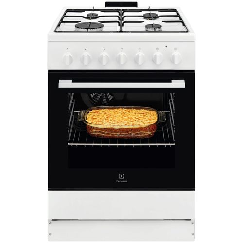 Electrolux LKK620010W Cuisinière Electrique Gaz Blanc