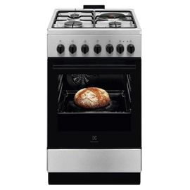 Electrolux 943 005 628 four et cuisinière Electrique Combi Noir et Acier inoxydable