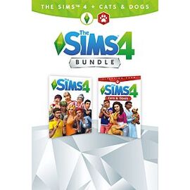 The Sims 4 Plus Cats & Dogs Bundle, Xbox One Standard+DLC Anglais