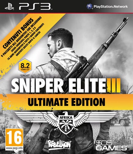 Sniper Elite 3 Game Of The Year Ps3 Standard Italien PS3