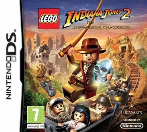 Lego Indiana Jones 2: The Adventure Continues, Nintendo DS Anglais