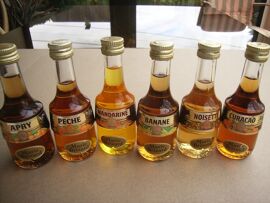 Lot De 6 Mignonnettes De 50 Ml De Marie Brizard