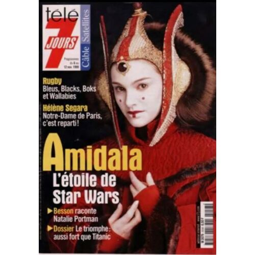 Tele 7 Jours 2058 1999 Natalie Portman Star Wars/Charlotte Kady/Demi Moore/Helene Segara/Veronique Sanson/Francoise Hardy/Hallyday Vartan