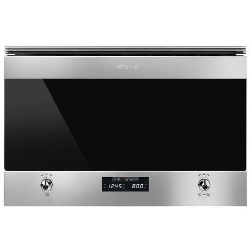 Smeg MP322X1 micro-onde Noir, Acier inoxydable Micro-ondes grill Sur toute la gamme 22 L 850 W