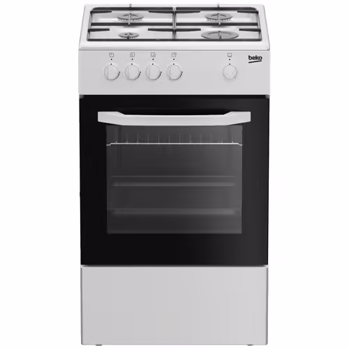 Beko CSG42001FW Cuisinière Gaz Blanc