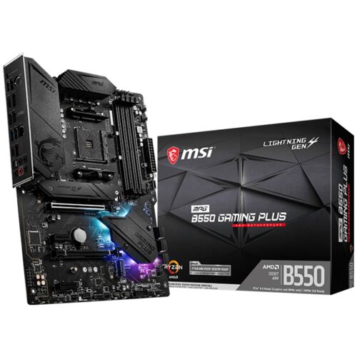 MSI MPG B550 Gaming Plus AMD B550 Emplacement AM4 ATX