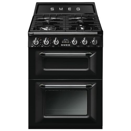 Smeg TR62BL four et cuisinière Electrique Gaz Noir