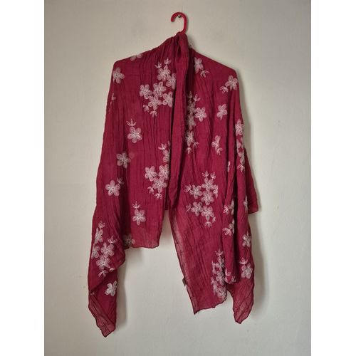 Etole Femme Rouge Et Blanche Taille Unique