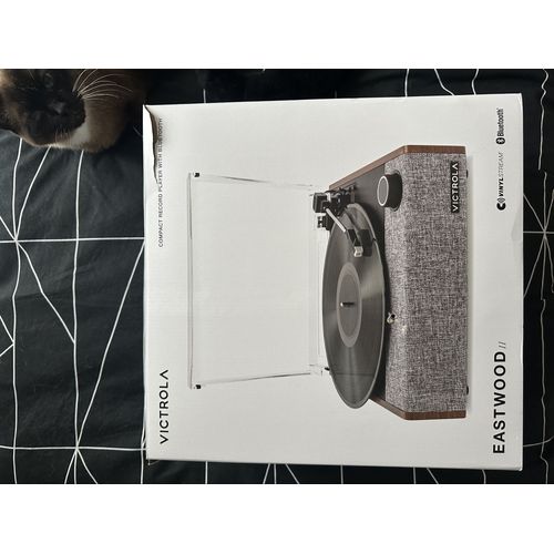 Platine vinyle Victrola Eastwood 2 noyer + garantie 