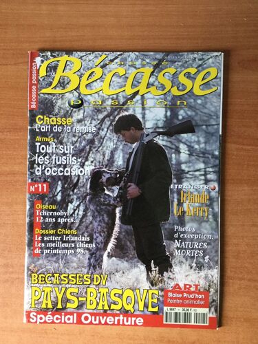 Chasse Becasse Passion N° 11 : Chasse L'art De La Remise, Armes Tout Sur Les Fusils D'occasion, Bécasses Du Pays-Basque