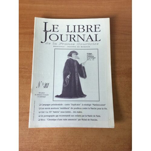 Le Libre Journal De La France Courtoise N° 361