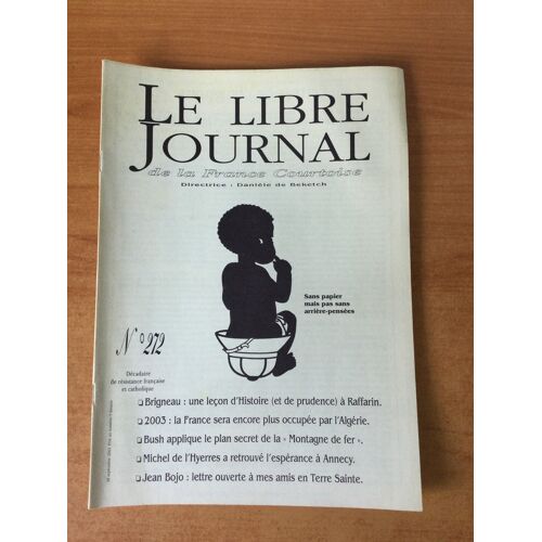 Le Libre Journal De La France Courtoise N° 272